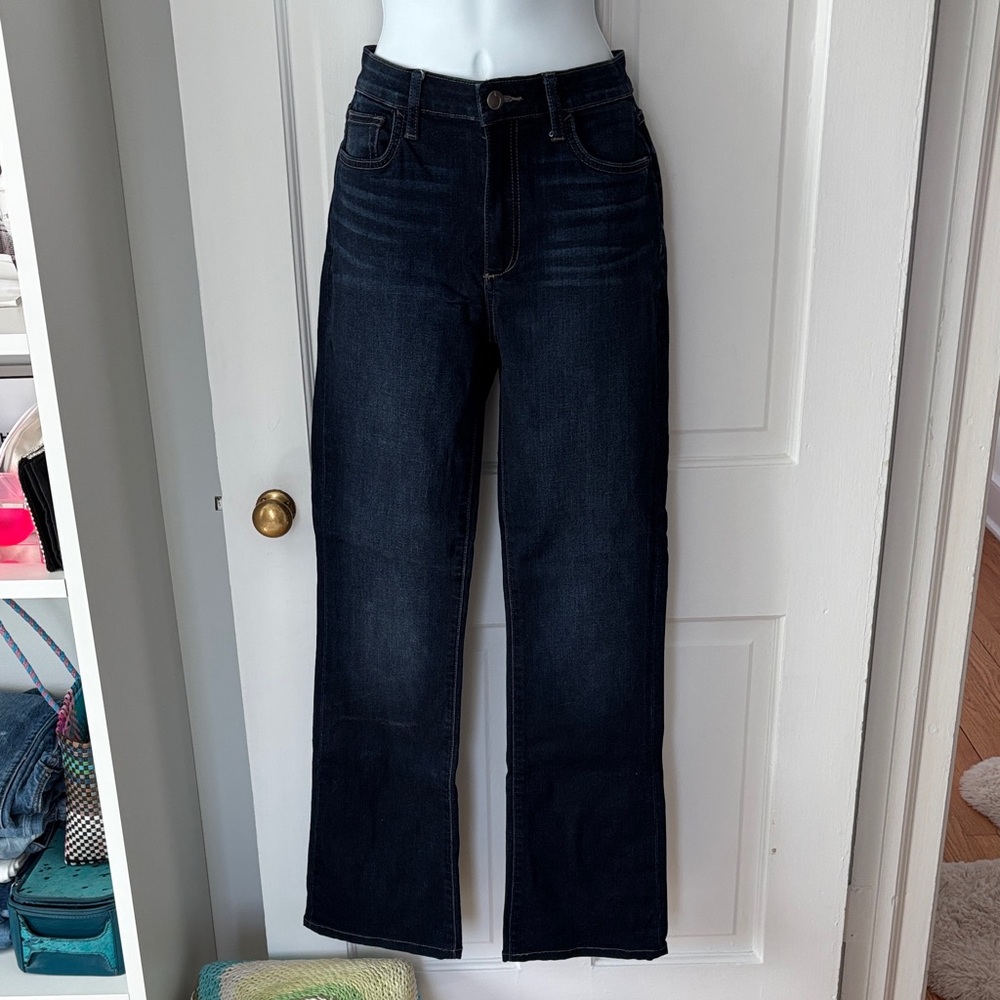 Joe's Jeans Indigo Blue Denim Jeans with Contrast Stitching